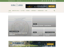 Tablet Screenshot of flyfishforfun.com